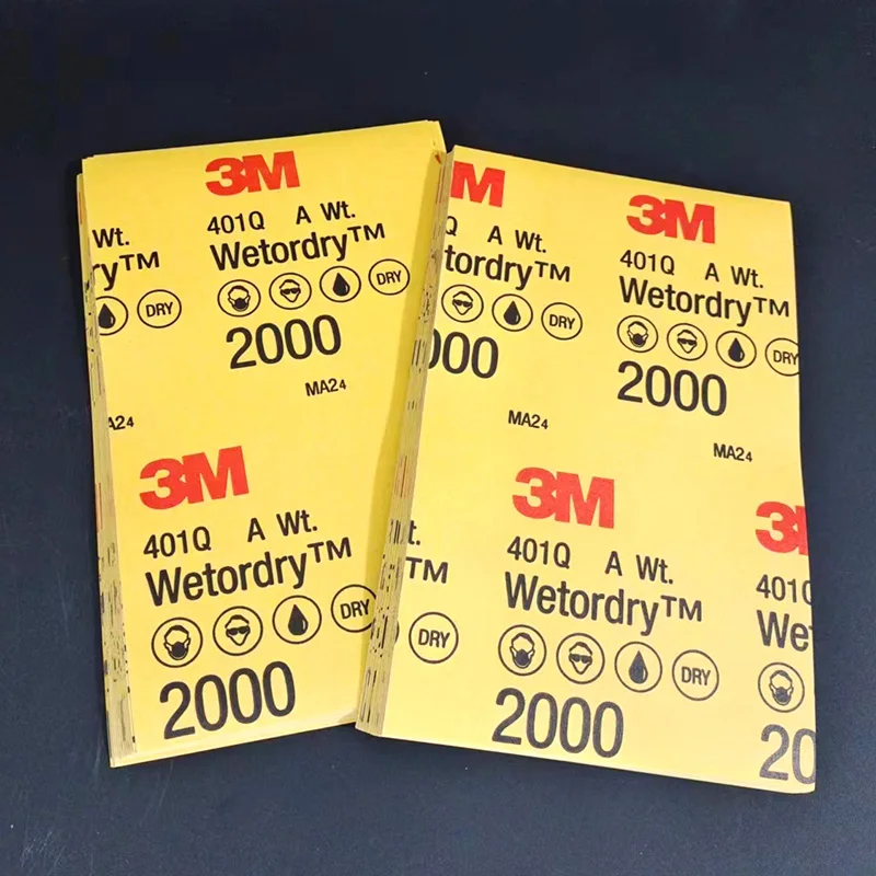 Красивая наждачная бумага 3m40 1q p2000 - Фотография_3