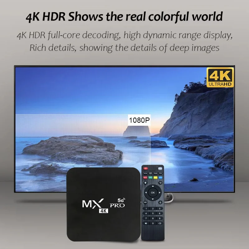 Mx-pro tv box 8 гб 128 гб android - Фотография_2