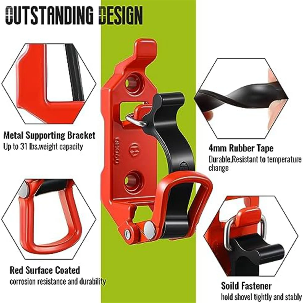 Новый держатель лопаты для багажника на крышу автомобиля - Фотография_4