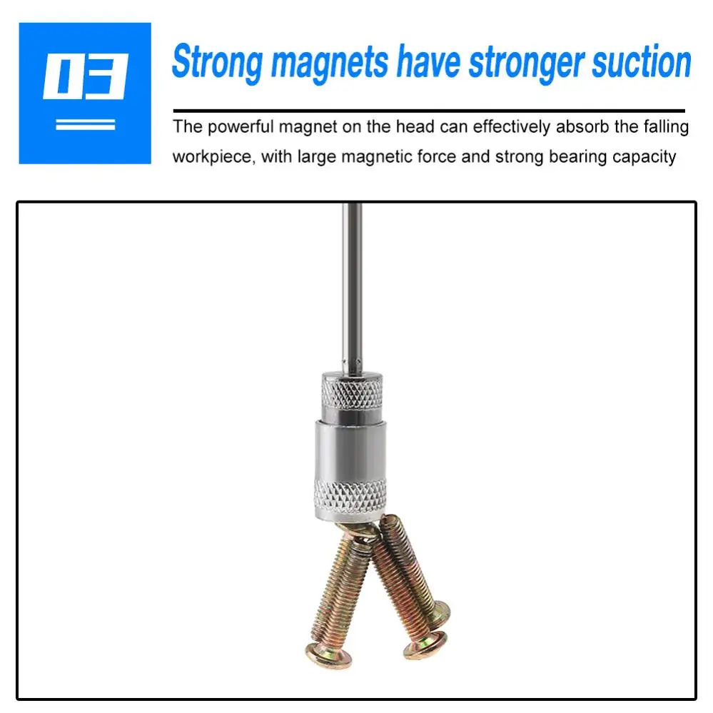 Магнитный телескопический инструмент для захвата - Фотография_4