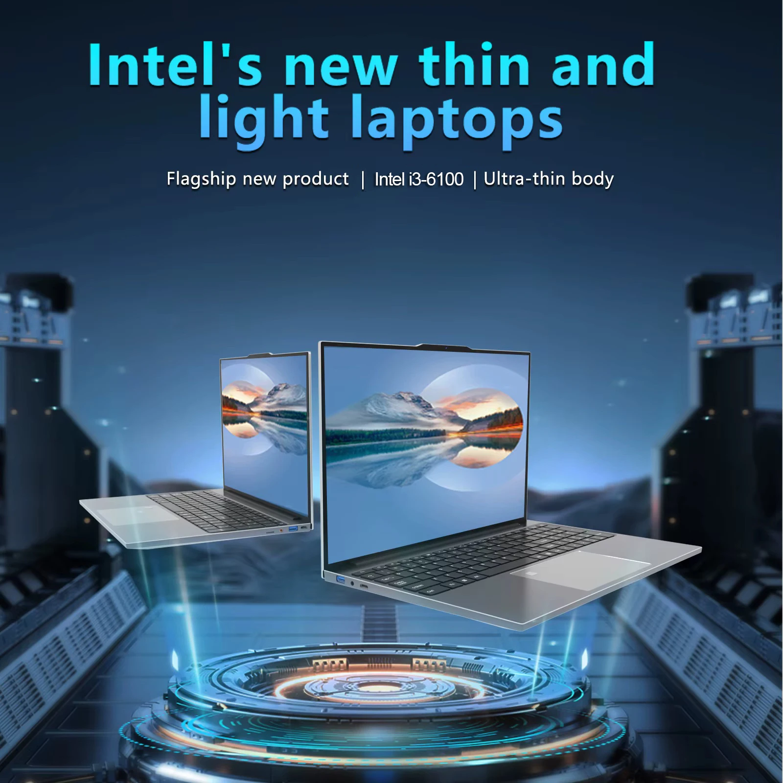 15,6-дюймовый ноутбук intel core i3 6100u - Фотография_3