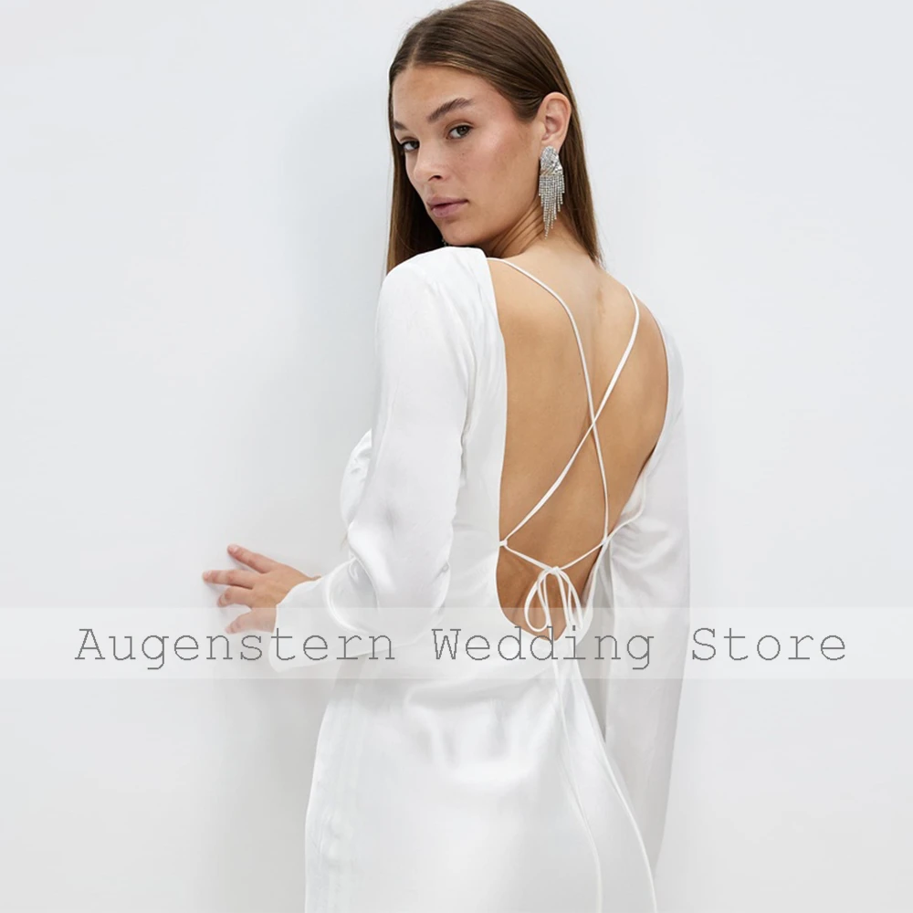 Простые свадебные вечерние платья - Фотография_4