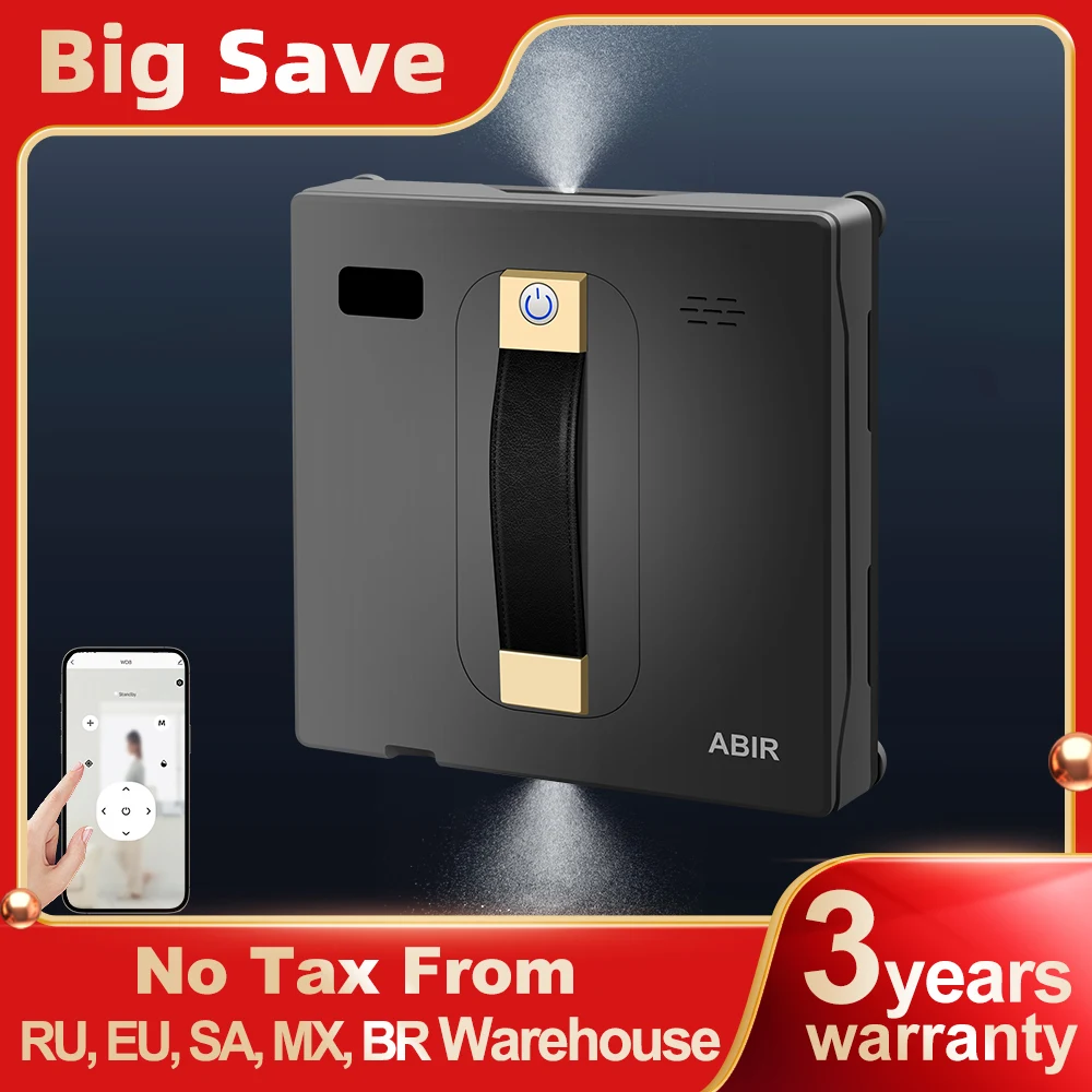 (промокод: rur666)робот-мойщик окон abir wd8