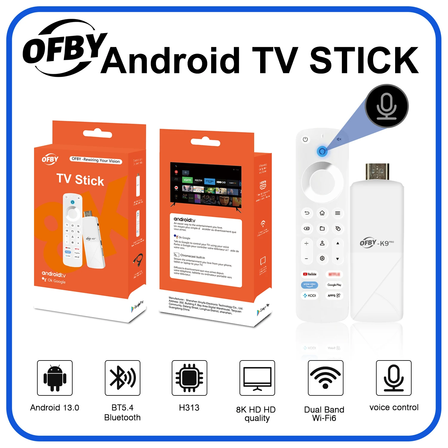Оптовая продажа ofby k9pro smart