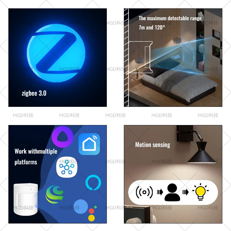 Zigbee 3,0 pir датчик движения - Фотография_4