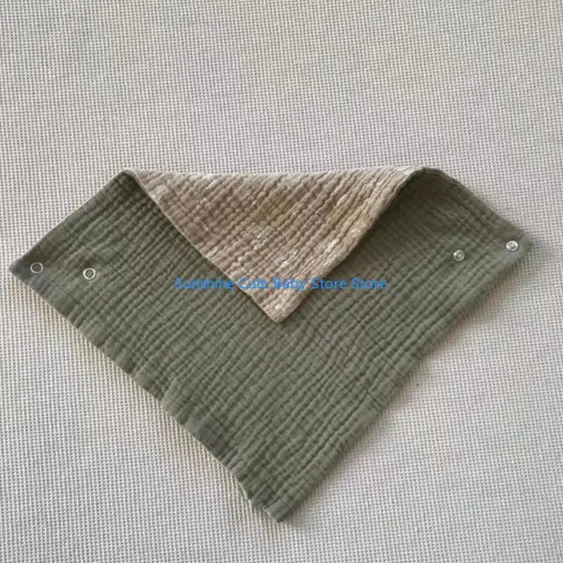 C5af однотонный нагрудник для малышей - Фотография_4