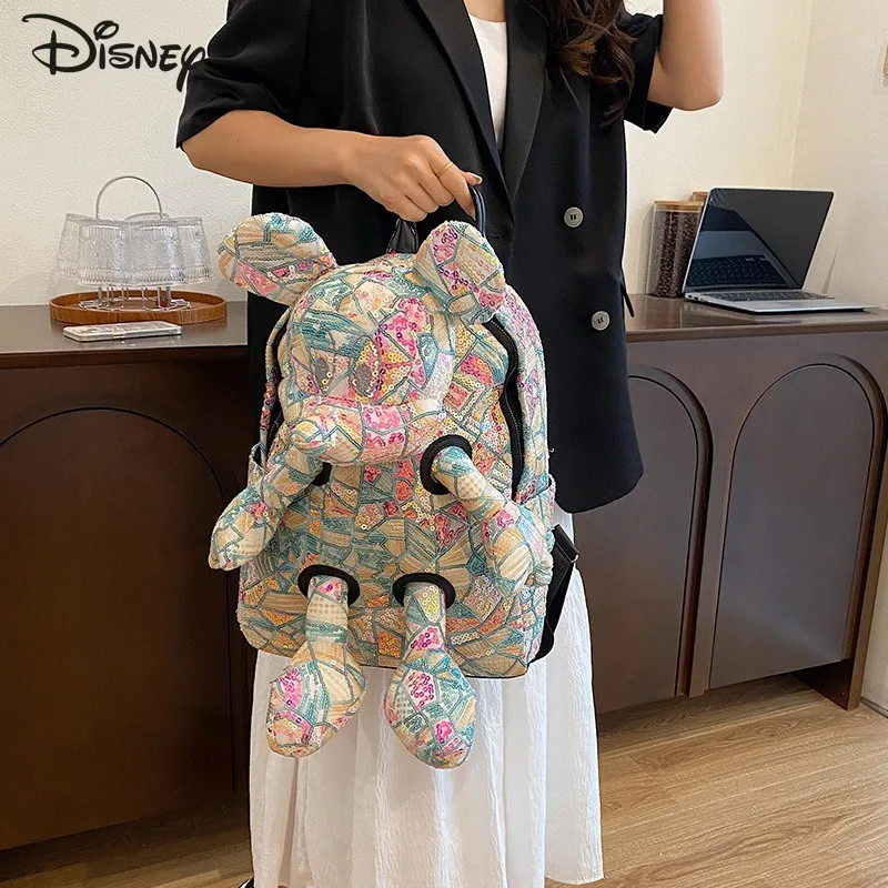 Индивидуальный рюкзак с изображением микки диснея и граффити - Фотография_2