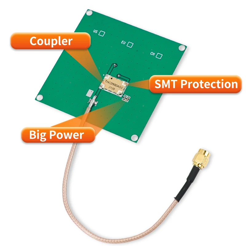 Керамическая антенна uhf rfid 860-960 мгц - Фотография_3