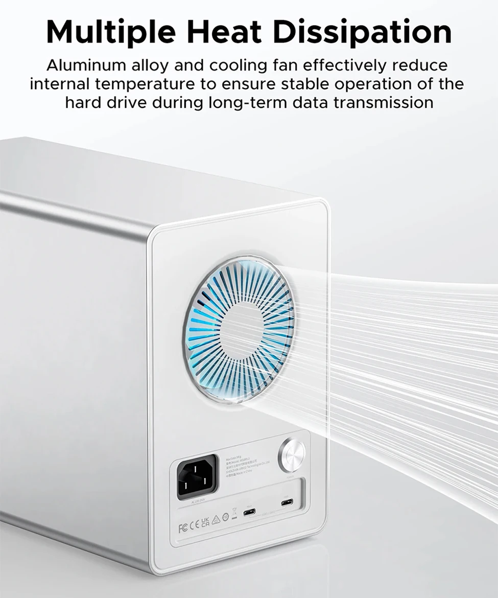 Bay 10 гбит/с sata hdd док-станция корпус ssd 2 - Фотография_5