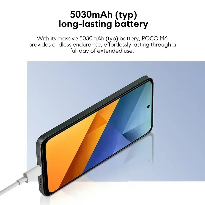 【мировая премьера】смартфон poco m6 - Фотография_5