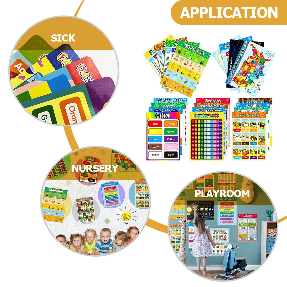 16, домашние образовательные плакаты