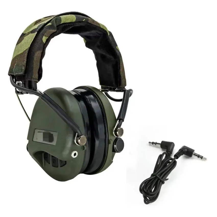 Tciheadset тактические наушники для страйкбола sordinipsc для охоты - Фотография_2