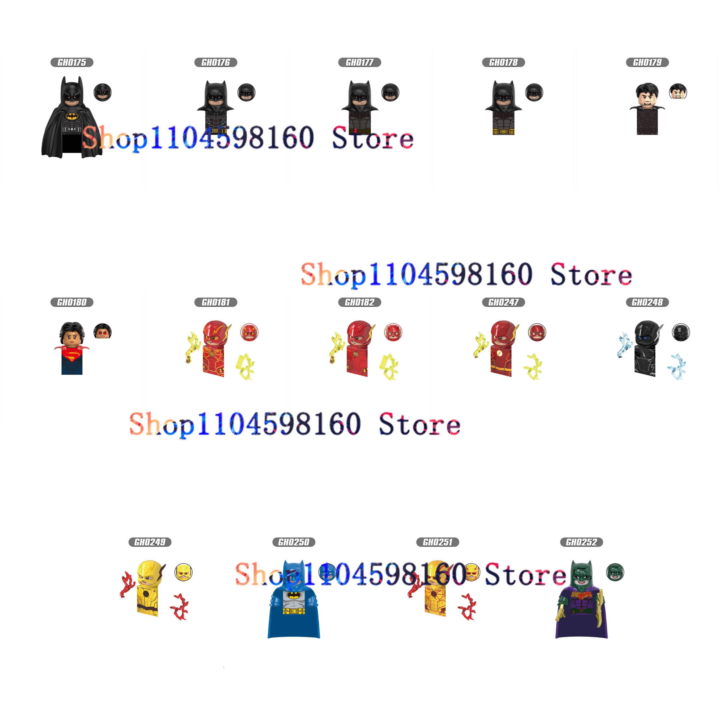 G0123 g0132 g0175 g0182 g0247 g0252
