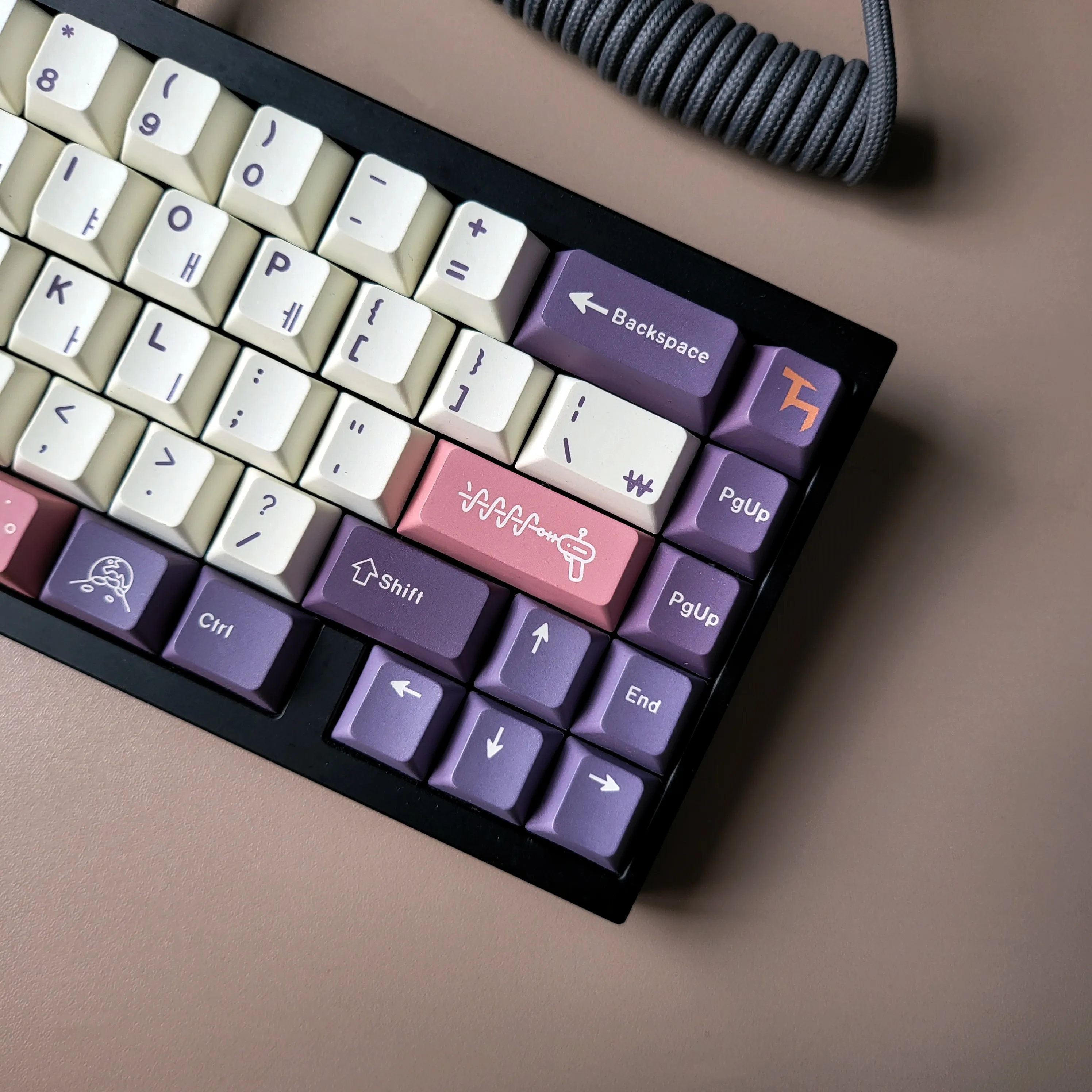 Фиолетовые колпачки для клавиш cherry dye sub - Фотография_2