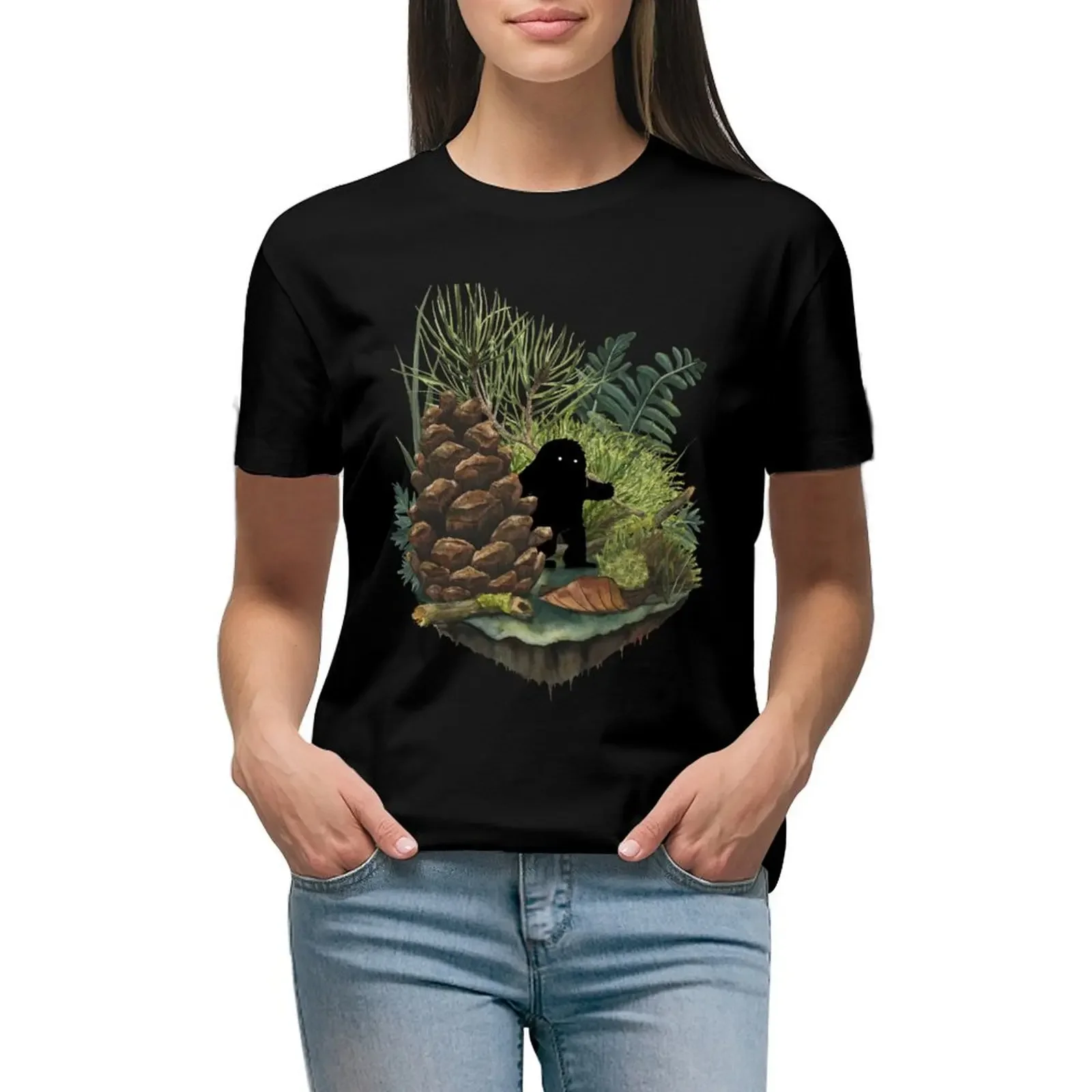 Крошечная футболка sasquatch