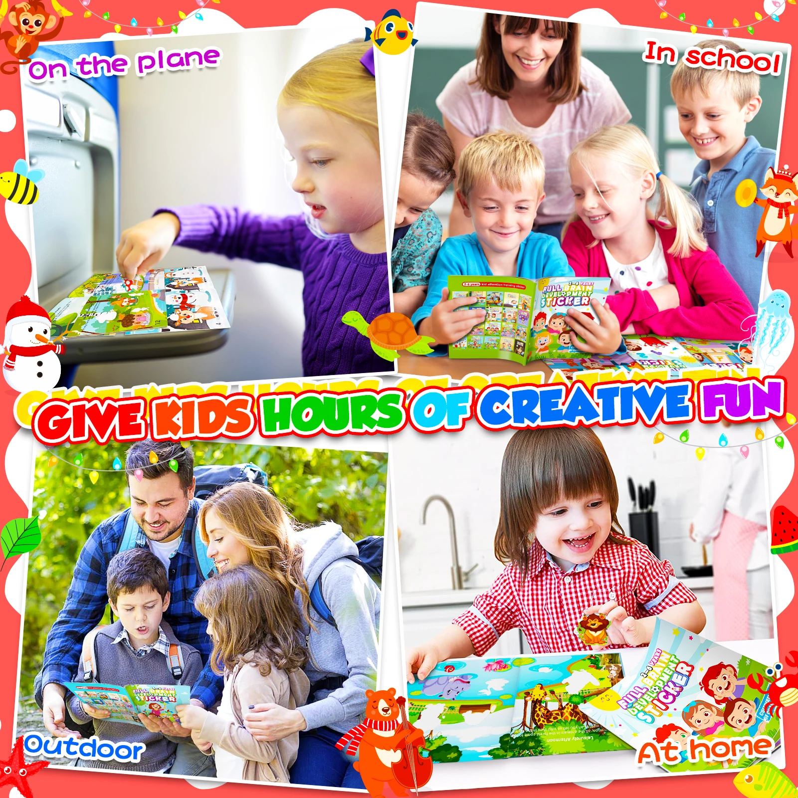 Книга-наклейка для детей от 2 до 6 лет - Фотография_5