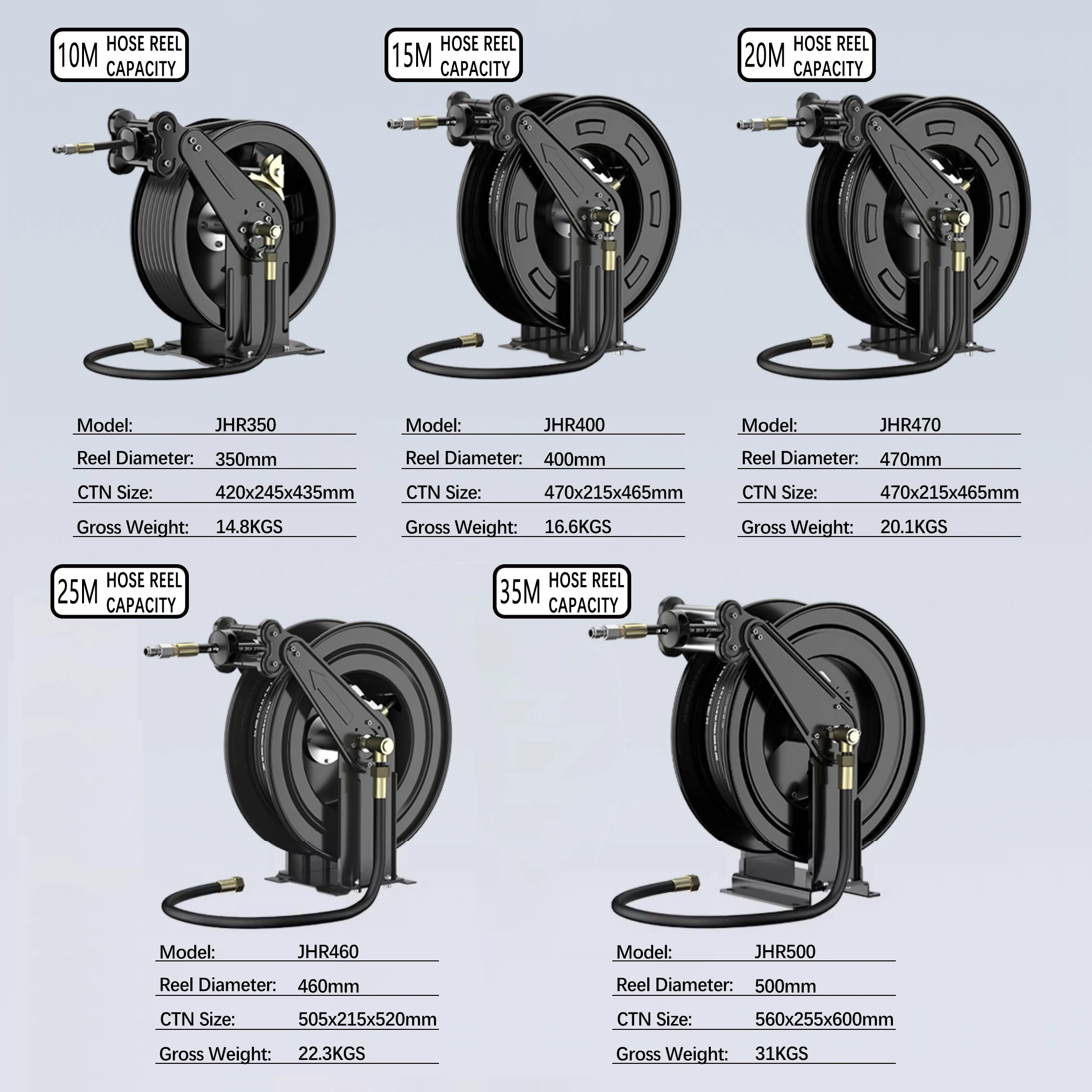 Катушка для шланга tlf 1/2 1/4 - Фотография_3