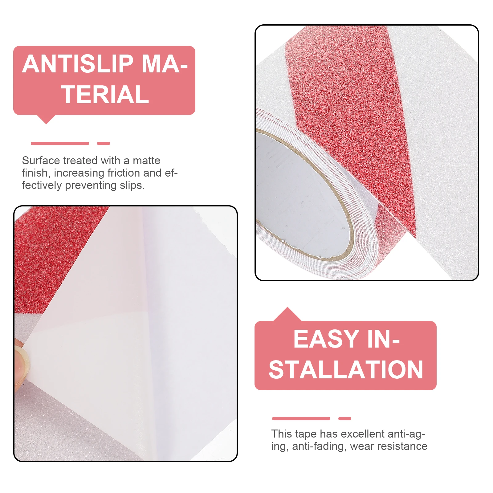 Нескользящие напольные наклейки 5 см x 3 м - Фотография_2