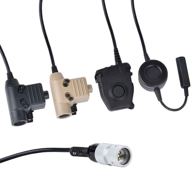 Авиационная вилка wadsn для kenwood ptt - Фотография_3