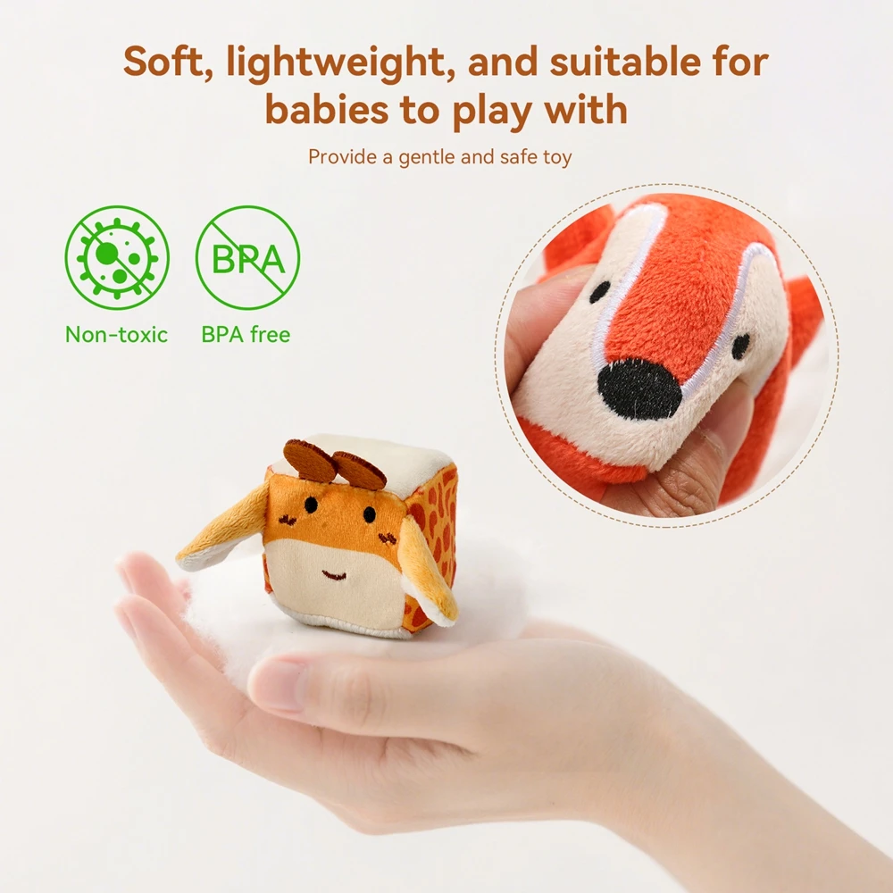 Игрушки монтессори мягкие сельскохозяйственные животные - Фотография_4