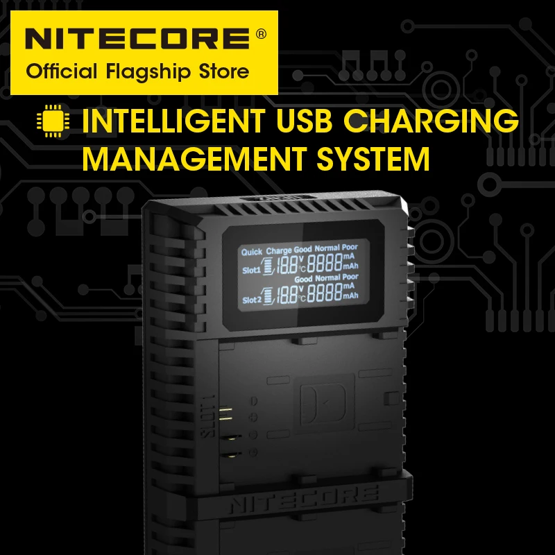 Зарядное устройство nitecore ucn2 pro для камеры - Фотография_3
