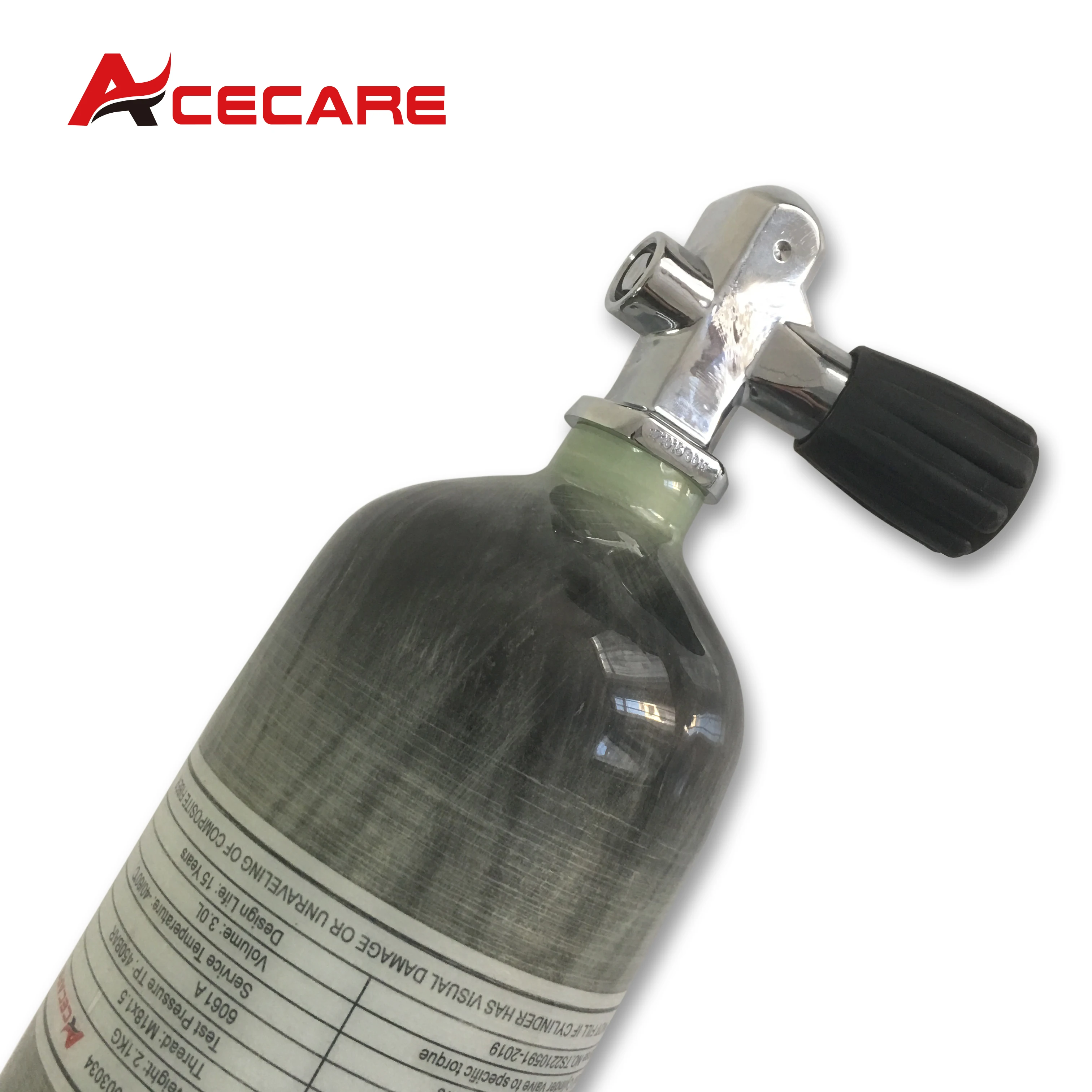 Acecare 3l ce 4500psi 300bar баллон - Фотография_3