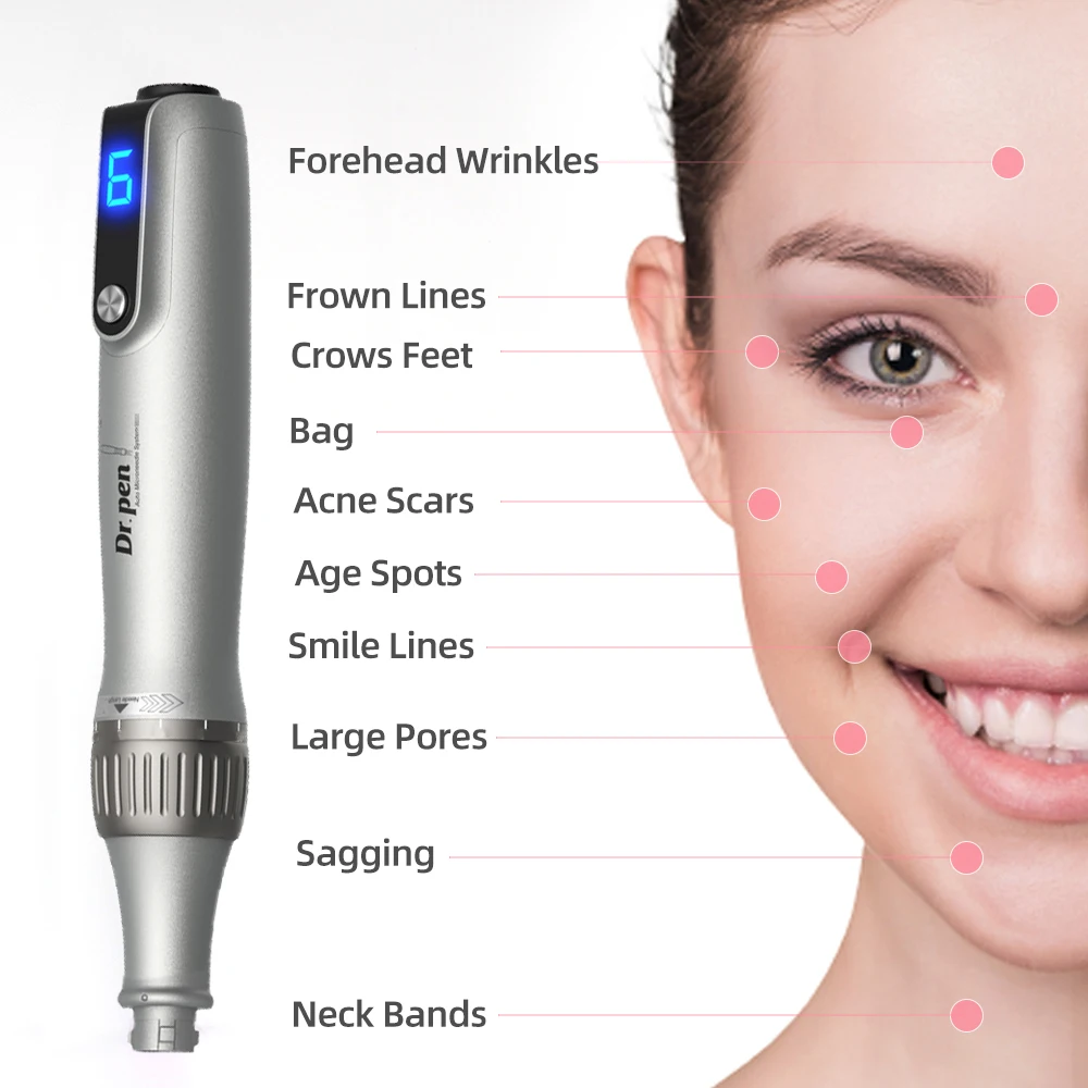 Dr pen m8s derma pen игла для микронидлинга - Фотография_2