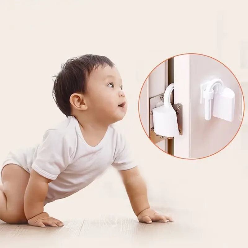 Дверной стопор, детский безопасный дверной замок - Фотография_2