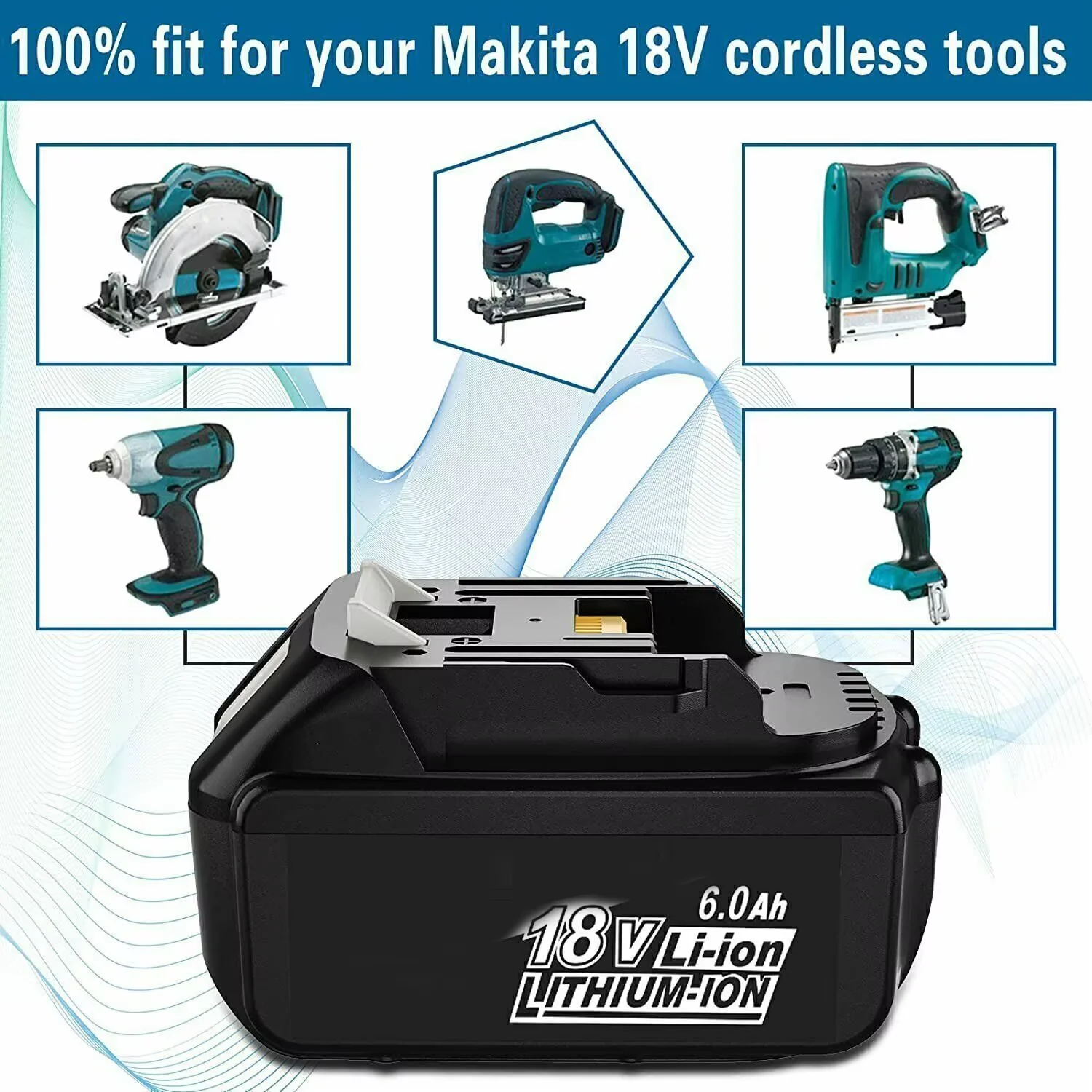 Для makita bl1830 18 в 6 - Фотография_5