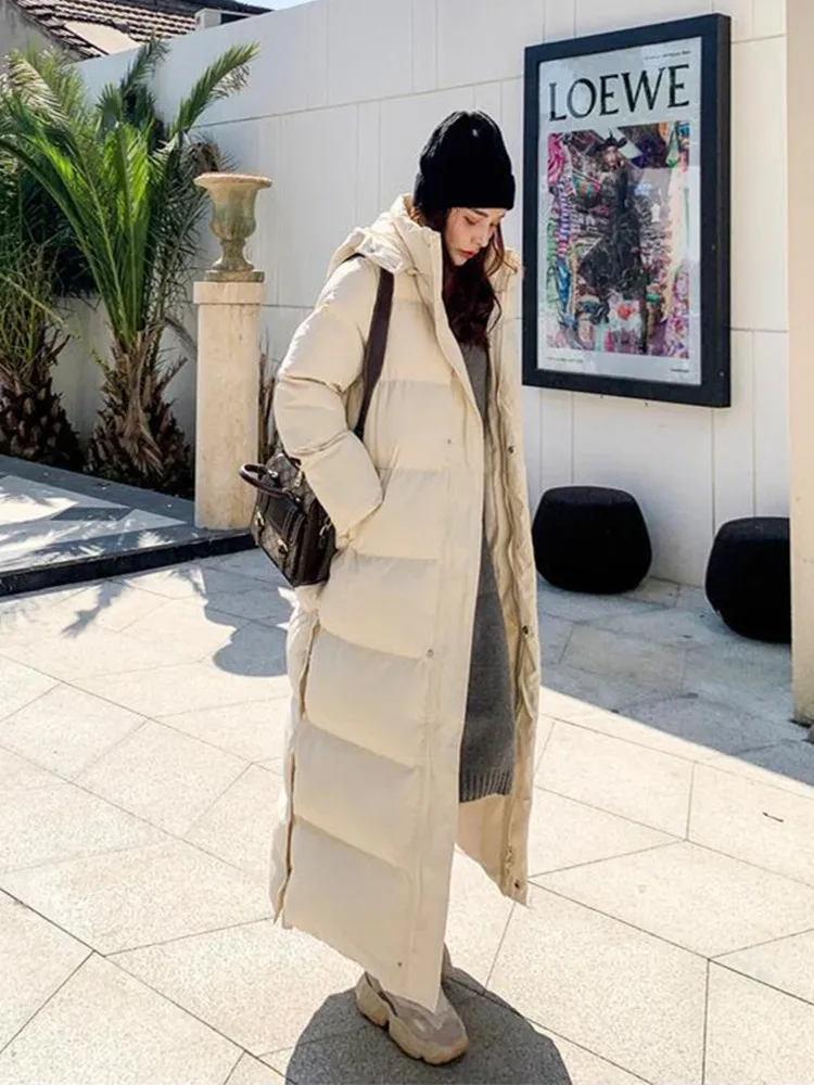 Пуховик женский длинный пуховик - Фотография_3