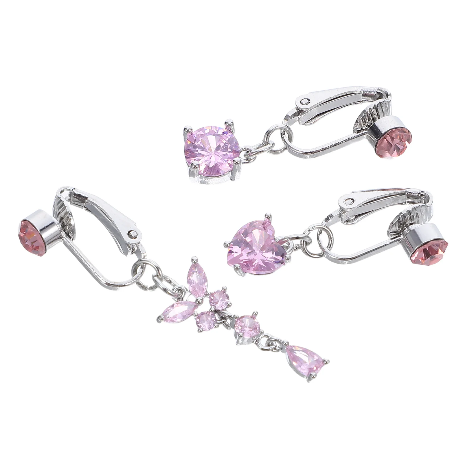 Кольца на клипсе для пупка