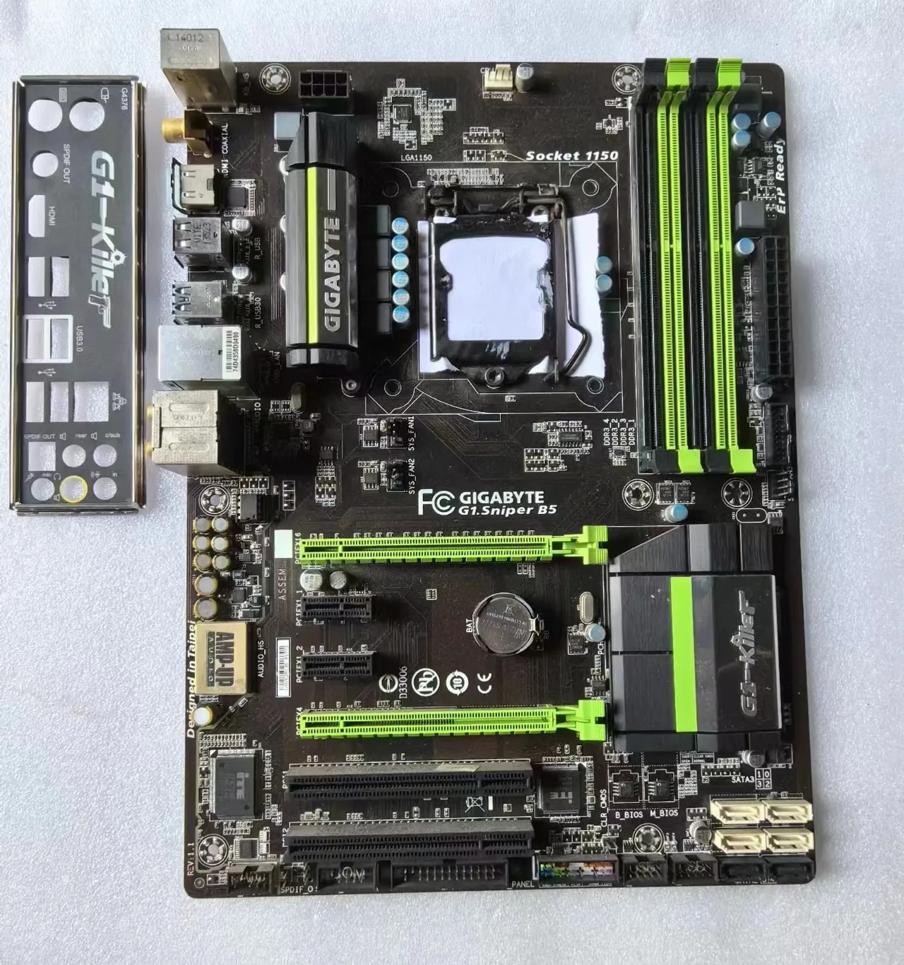 Тест материнской платы известного бренда-g1 sniperb5 неповрежденный