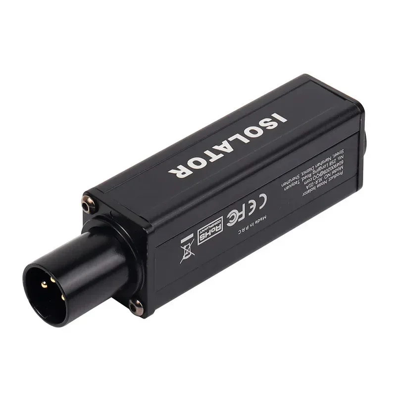 Xlr аудио изолятор шума сбалансированный