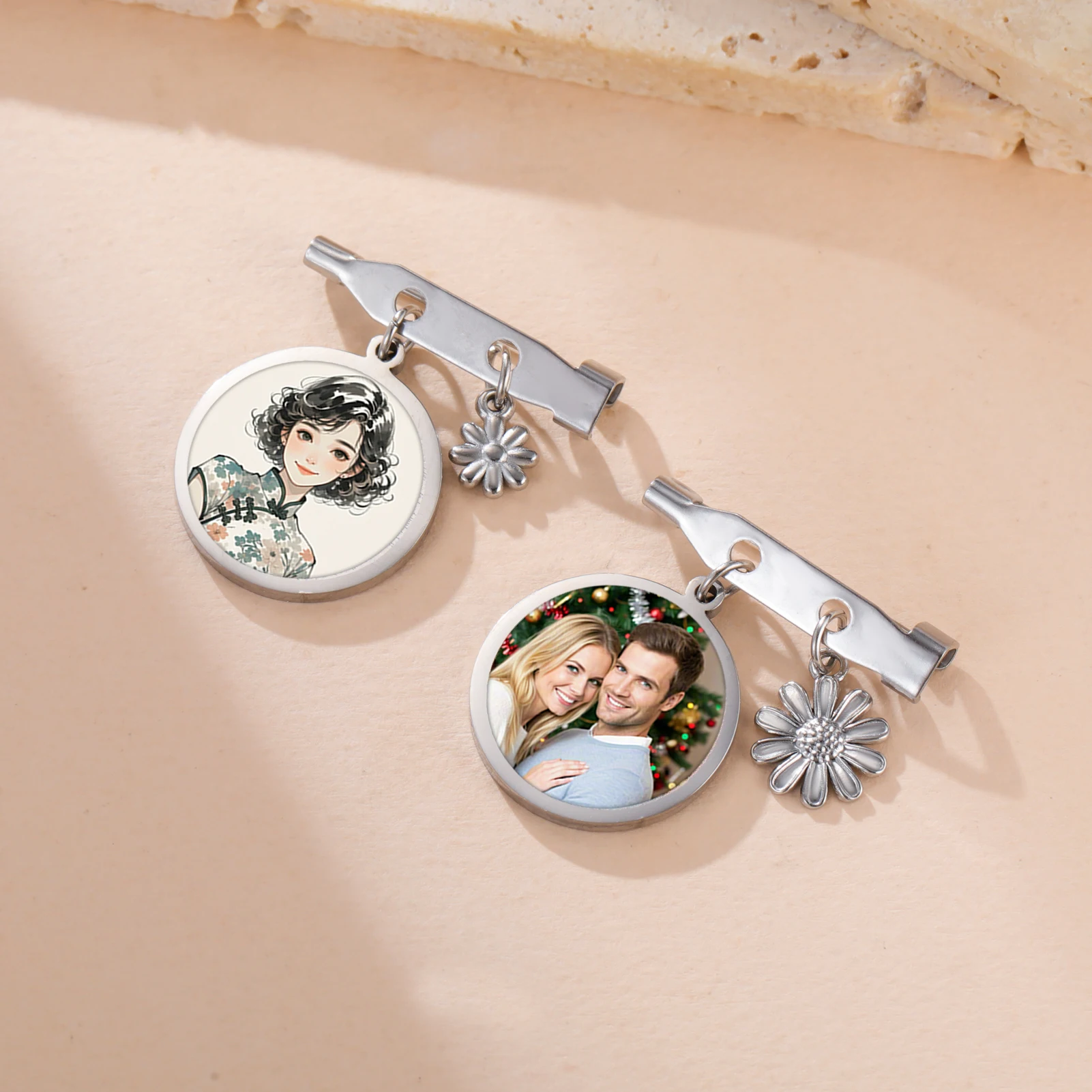 Sipuris индивидуальная брошь-булавка из нержавеющей стали - Фотография_2