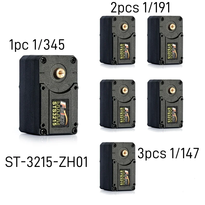 Все шесть сервоприводов sts3215 - Фотография_2