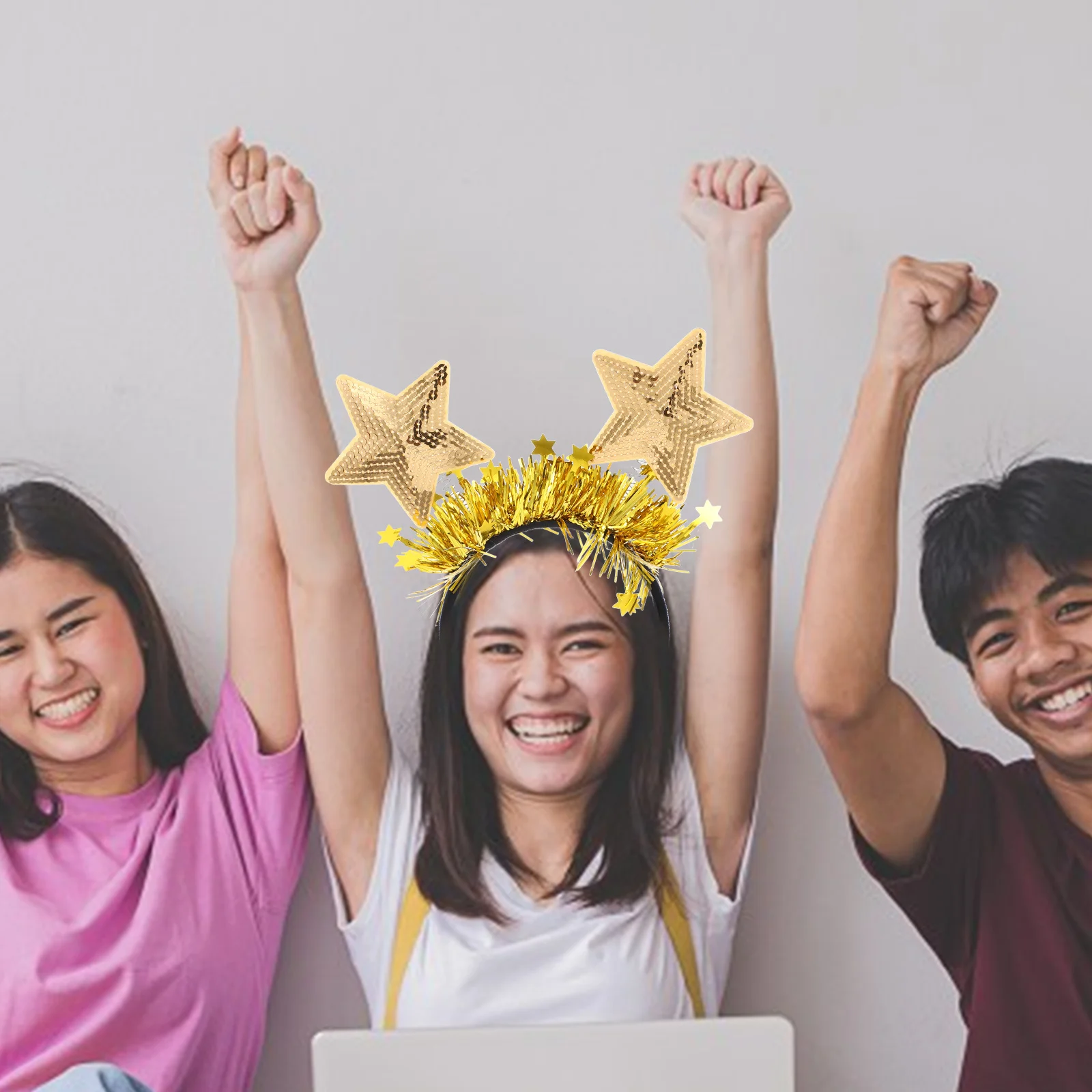 Вечерние повязки на голову для женщин и девочек - Фотография_2