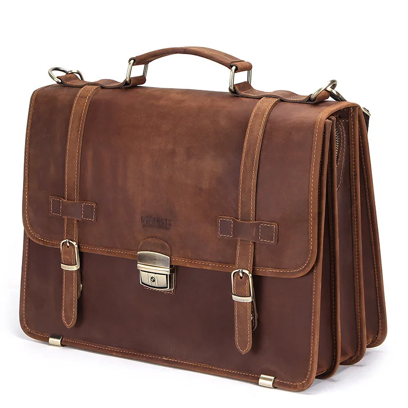 New fashionable leather briefcases - Фотография_6