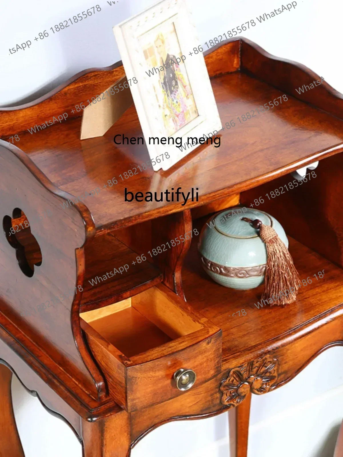 D178 y угловой стол из цельного дерева в американском стиле - Фотография_4