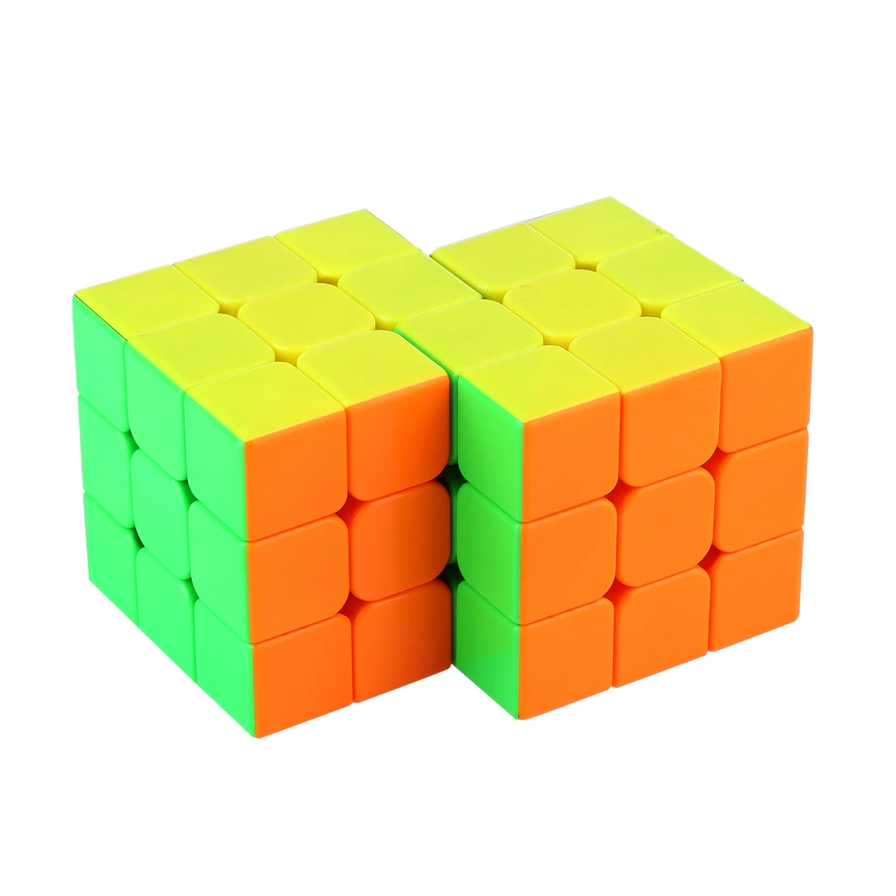 Cube twist double 6x6 3x3 сиамский магический куб для тренировки мозга - Фотография_3