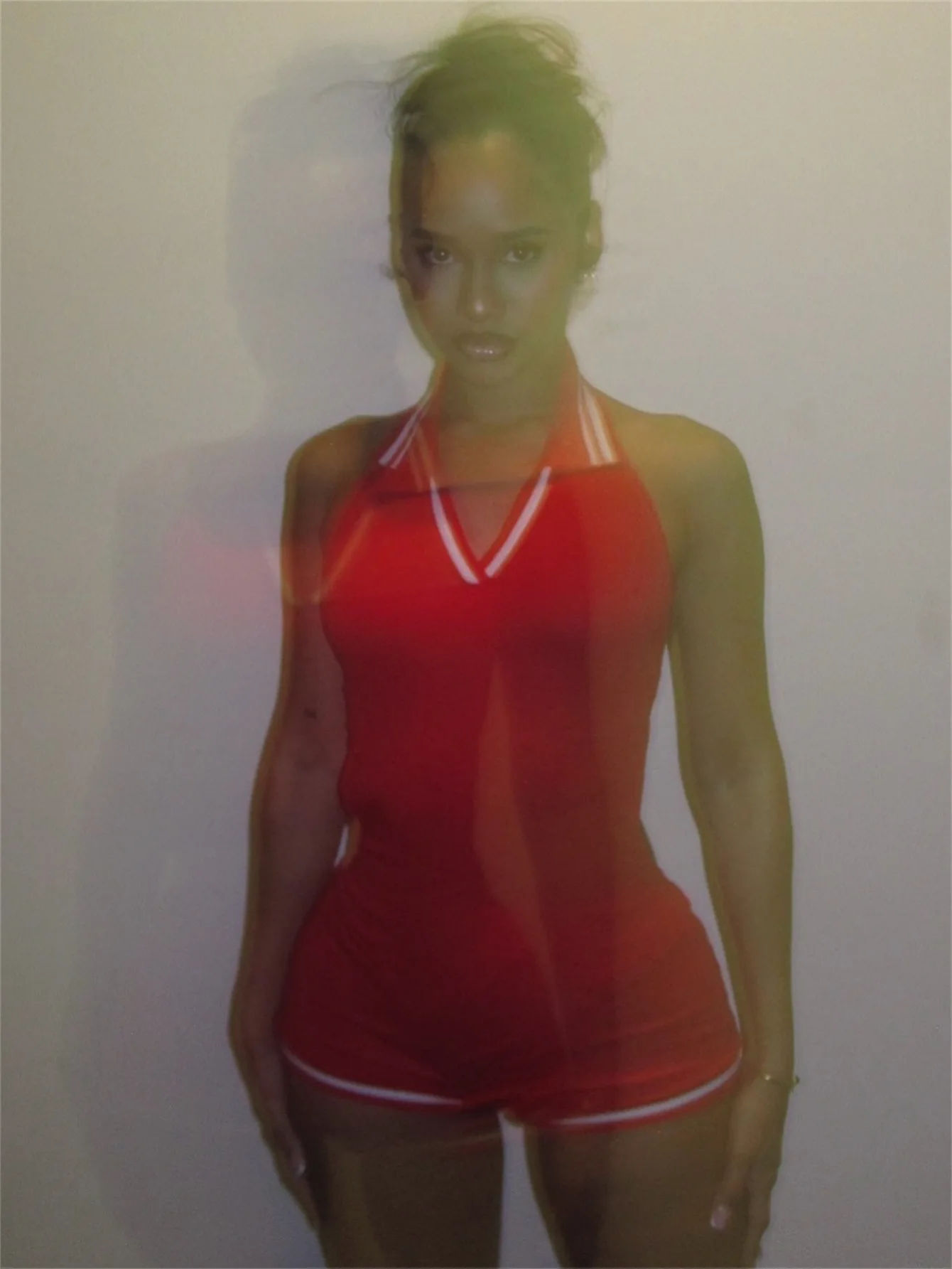 Weird puss комбинезон с открытой спиной и лямкой на шее - Фотография_4