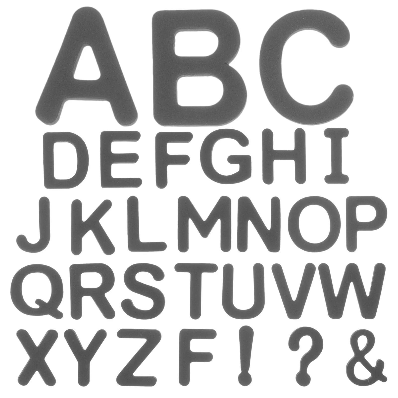 1 комплект магнитов с алфавитом