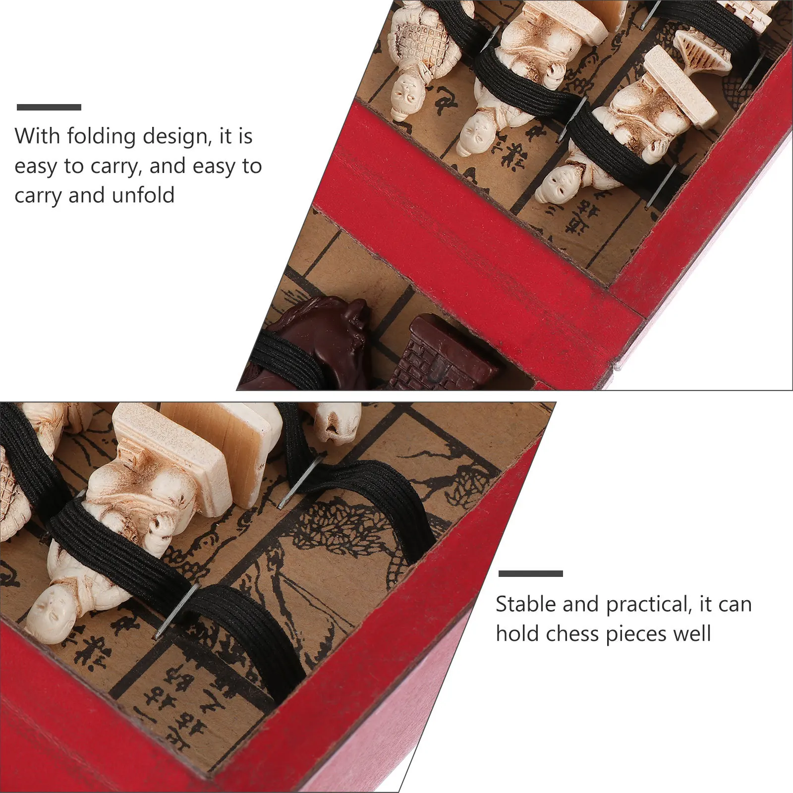 1 комплект, складные международные шахматы