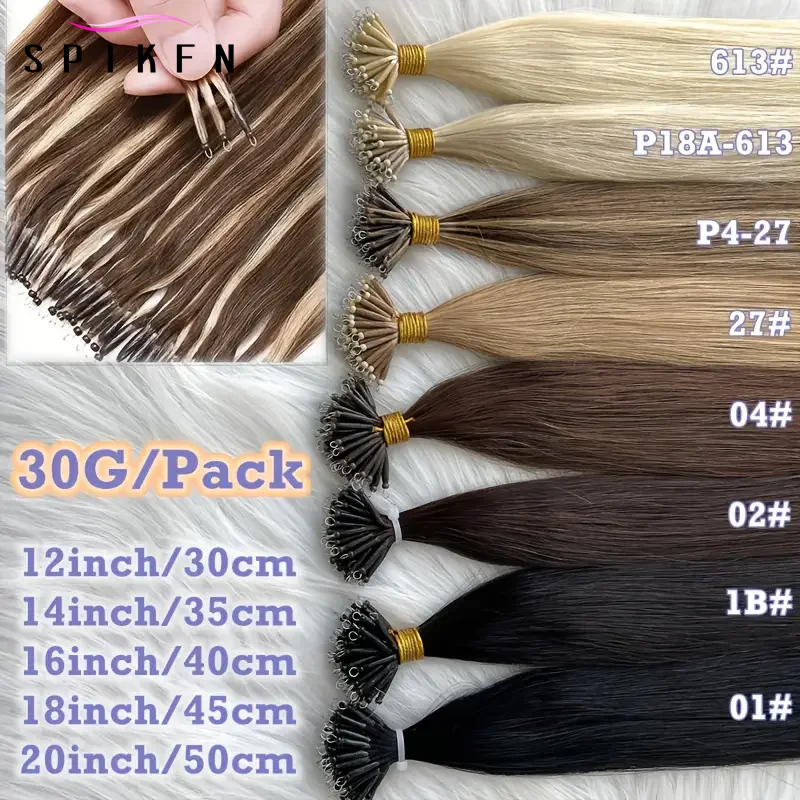 Невидимые нано-кольца для наращивания волос - Фотография_5