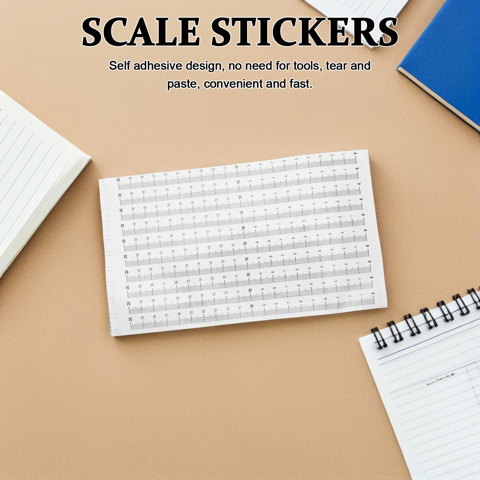 Клейкая линейка, метрическая шкала, - Фотография_5