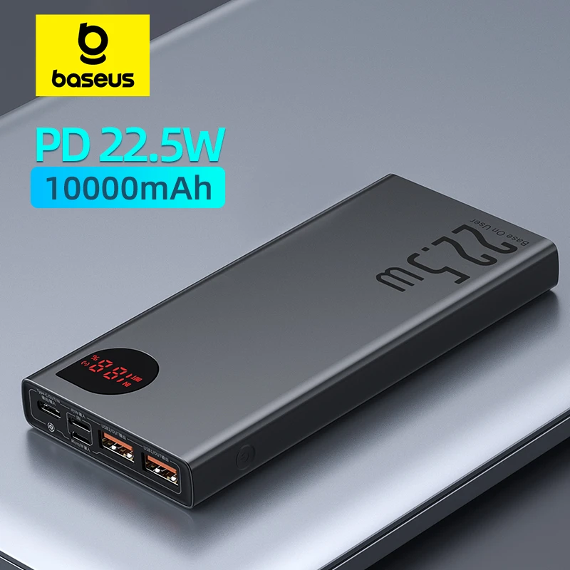 Baseus power bank 10000 мач с 22