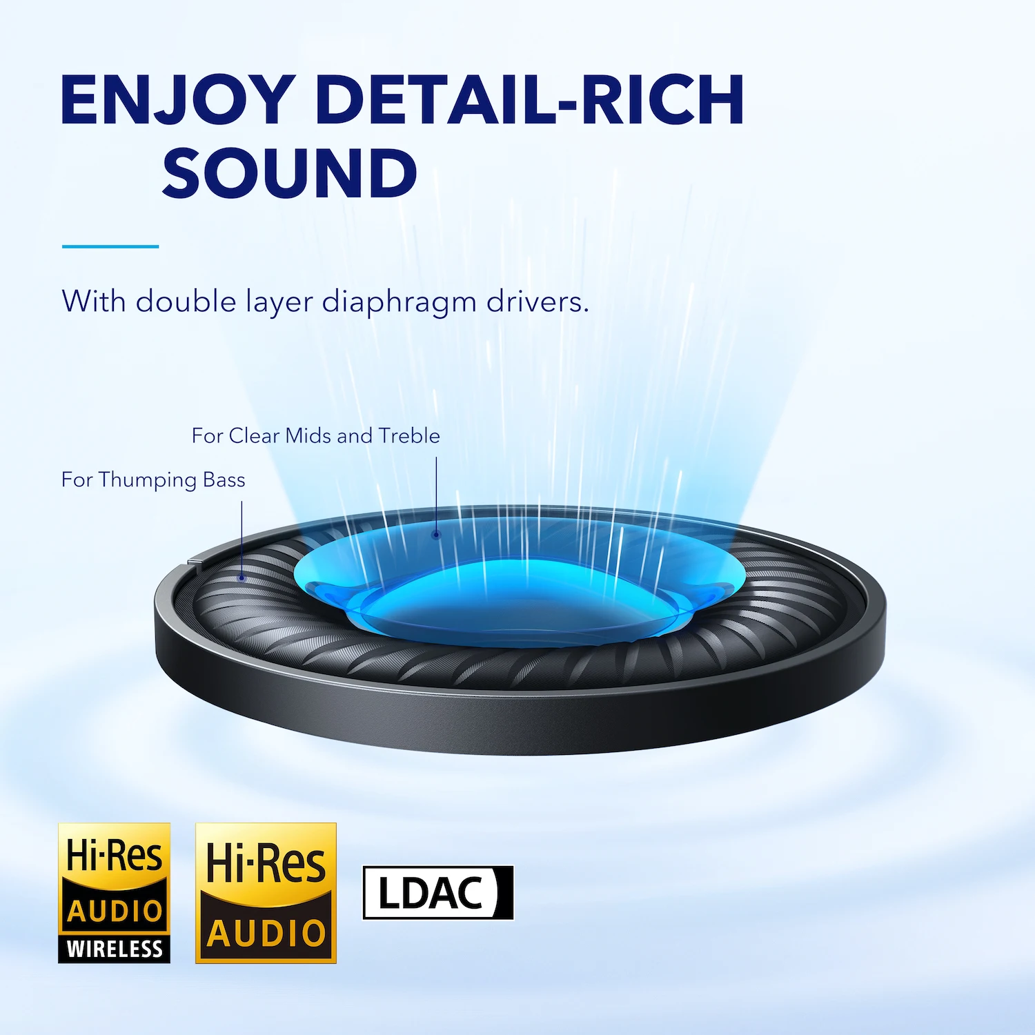 Soundcore anker space q45 адаптивные - Фотография_5