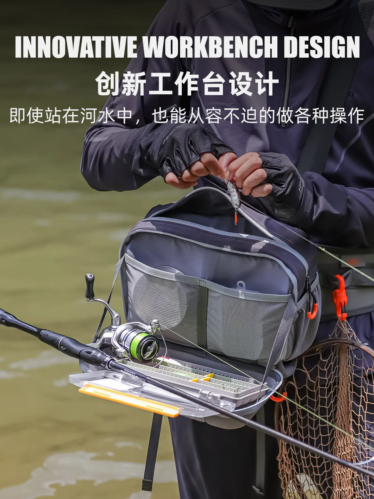 Многофункциональная поясная сумка для рыбалки - Фотография_2