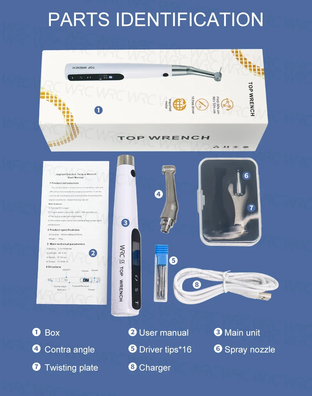 Электрические универсальные дрели для имплантатов - Фотография_4