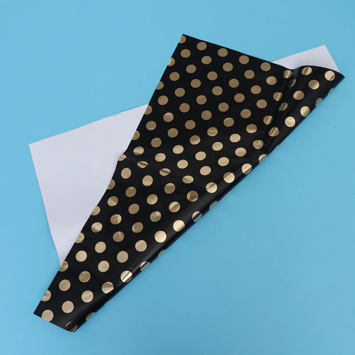 50x70 см упаковочная бумага в горошек для свадьбы - Фотография_3