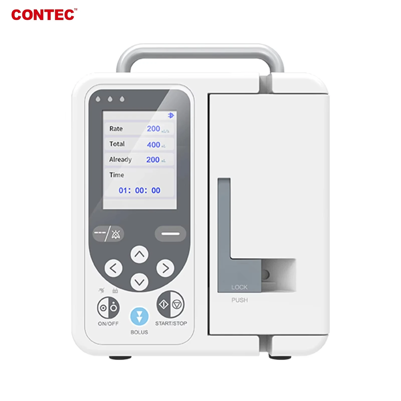Инфузионный насос contec sp750 — сигнализация в реальном времени - Фотография_3